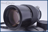 【動作保証】 ニコン Nikon NIKKOR 200mm F4 Ai 前後キャップ&レンズフィルター付 同梱無料 #yu140