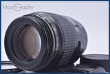 【動作保証】 キヤノン Canon MACRO EF 100mm F2.8 USM 前後キャップ&レンズフィルター付 同梱無料 #yu214