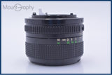 【動作保証】 キヤノン Canon NEW FD 50mm F1.4 前後キャップ&レンズフィルター付 同梱無料 #yu225