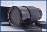 【動作保証】 キヤノン Canon NEW FD 70-210mm F4 前後キャップ&レンズフィルター付 同梱無料 #yu253