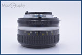 【動作保証】 ニコン Nikon NIKKOR 50mm F1.4 Ai 前後キャップ&レンズフィルター付 同梱無料 #yu279