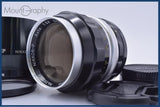 【動作保証】 ニコン Nikon NIKKOR-P Auto 105mm F2.5 非Ai 前後キャップ&レンズフィルター&フード付 同梱無料 #yu281