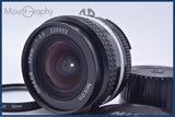 【動作保証】 ニコン Nikon NIKKOR 20mm F3.5 Ai-S 前後キャップ&レンズフィルター付 同梱無料 #yu288