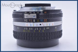 【動作保証】 ニコン Nikon NIKKOR 20mm F3.5 Ai-S 前後キャップ&レンズフィルター付 同梱無料 #yu288
