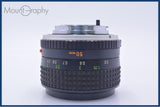【動作保証】 ミノルタ MINOLTA MC ROKKOR-PG 50mm F1.4 前後キャップ&レンズフィルター付 同梱無料 #yu308