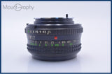 【動作保証】 ミノルタ MINOLTA MD ROKKOR 50mm F1.7 前後キャップ&レンズフィルター付 同梱無料 #yu316