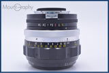 【動作保証】 ニコン Nikon NIKKOR-H.C Auto 85mm F1.8 非Ai 前後キャップ&レンズフィルター付 同梱無料 #yu332
