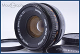 【動作保証】 キヤノン Canon FD 50mm F1.8 S.C. 前後キャップ&レンズフィルター付 同梱無料 #yu349