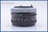 【動作保証】 キヤノン Canon FD 50mm F1.8 S.C. 前後キャップ&レンズフィルター付 同梱無料 #yu349