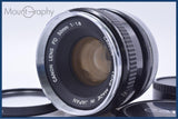 【動作保証】 キヤノン Canon FD 50mm F1.8 前後キャップ&レンズフィルター付 同梱無料 #yu350