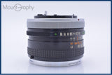 【動作保証】 キヤノン Canon FD 50mm F1.8 前後キャップ&レンズフィルター付 同梱無料 #yu352