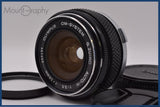 【動作保証】 オリンパス Olympus OM-SYSTEM G.ZUIKO AUTO-W 28mm F3.5 前後キャップ&amp;レンズフィルター付 同梱無料 #yu358