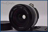 【動作保証】 ニコン Nikon NIKKOR 28mm F2.8 Ai-S 前後キャップ付 同梱無料 #yu362