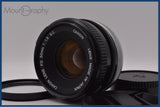 【動作保証】 キヤノン Canon FD 50mm F1.8 S.C. 前後キャップ&amp;レンズフィルター付 同梱無料 #yu411