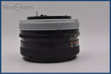 【動作保証】 キヤノン Canon FD 50mm F1.8 S.C. 前後キャップ&amp;レンズフィルター付 同梱無料 #yu411
