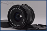 【動作保証】 キヤノン Canon NEW FD 35mm F2.8 前後キャップ付 同梱無料 #yu418