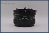 【動作保証】 キヤノン Canon NEW FD 35mm F2.8 前後キャップ付 同梱無料 #yu418