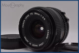 【動作保証】 キヤノン Canon NEW FD 28mm F2.8 前後キャップ付 同梱無料 #yu419