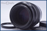 【動作保証】 ニコン Nikon AF MICRO NIKKOR 105mm F2.8 D 前後キャップ&レンズフィルター付 同梱無料 #yu71