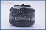 【動作保証】 ニコン Nikon AF NIKKOR 50mm F1.4 D 前後キャップ&レンズフィルター付 同梱無料 #yu89